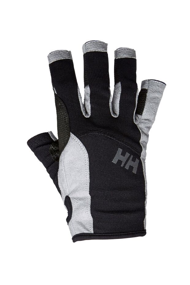 Siyah Unisex Eldiven SAILING GLOVE SHORT - 1