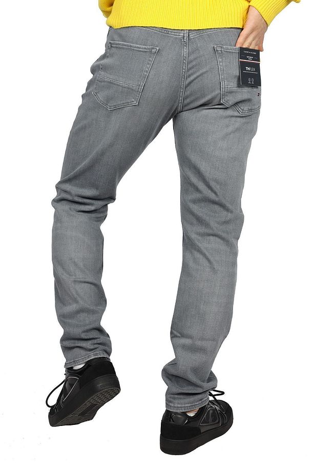 Erkek Denim Cepli Normal Kalıp Günlük Kullanım Gri Jeans MW0MW33972-1B6 - 3