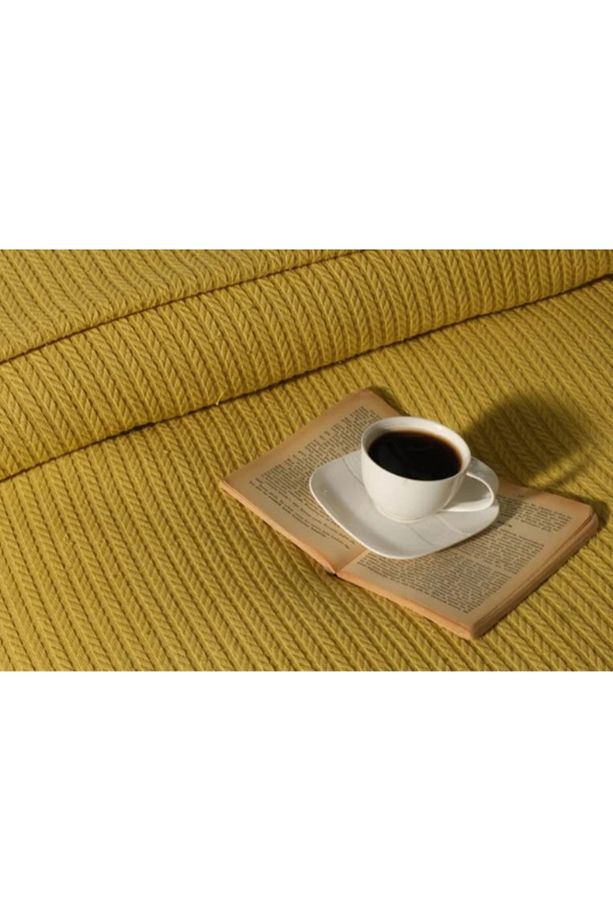 Tek Kişilik Pike Yatak Örtüsü 160x235 - 3