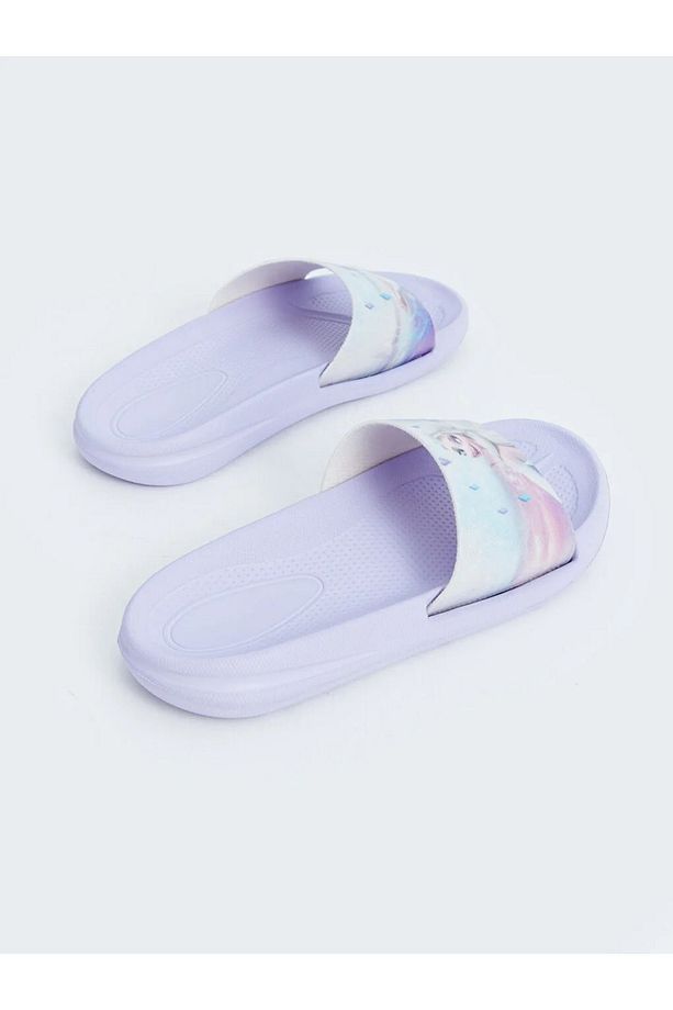 LCW STEPS Frozen Baskılı Kız Çocuk Plaj Terliği - 3