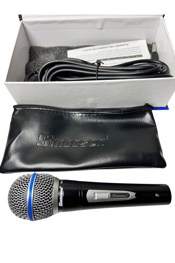 Sinbosen E-5 Professional Kablolu Vocal Stüdyo Mıkrofon - 1