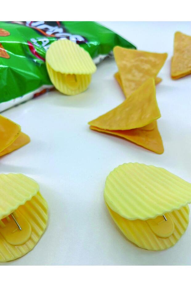 Üçgen Cips Ataş - Klips - 2