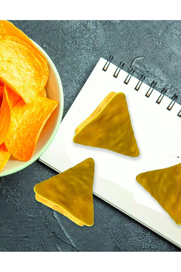 Üçgen Cips Ataş - Klips - 1