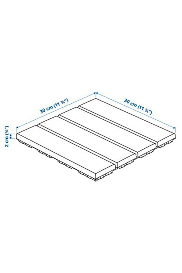 Runnen Yer Döşemesi, Bej - 3