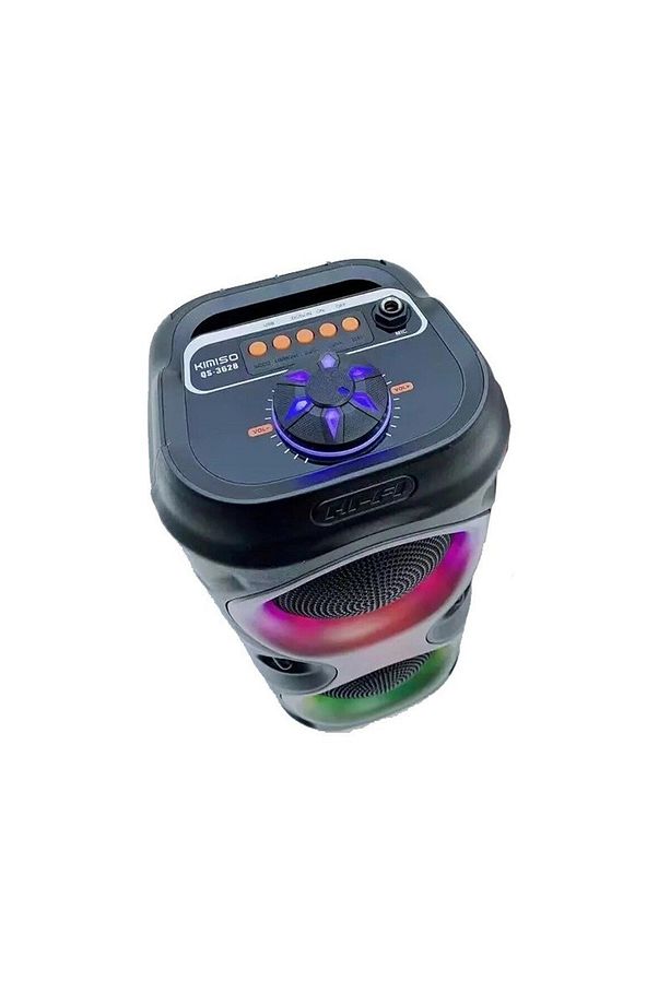 Kimiso QS3629 Bluetooth Hoparlör Rgb Led Işık & Radyo & Usb &2x10W - 4