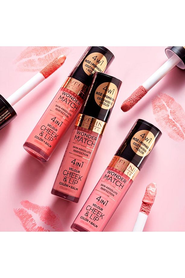 Wonder Match 4in1 Cheek&Lip Allık ve Sıvı Ruj bir arada No 5 4,5 ml - 8