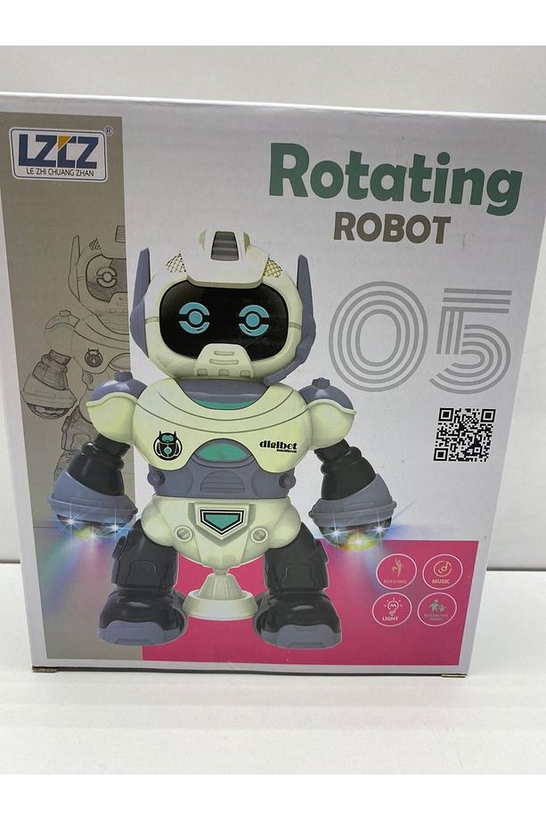 Oyuncak Robot Sesli Işıklı Dans Eden Pilli Robot Kaliteli Yeni Model Robot - 6