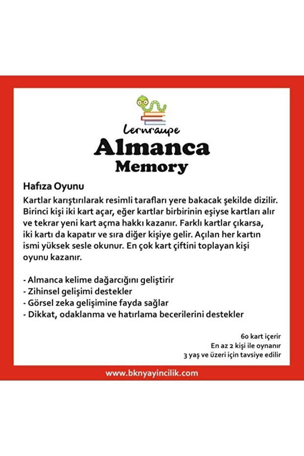 Almanca Memory - 2