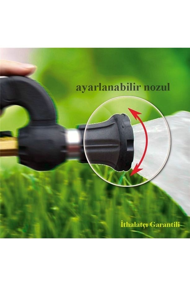 Basınçlı Su Hortumu Ucu Aparatı Tabancası Mighty Blaster Sulama Seti - 6