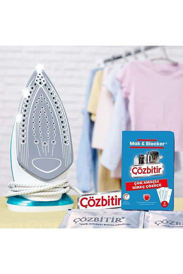 Çözbitir Çok Amaçlı Kireç Çözücü 3'lü Paket Kettle Kahve Makinesi Ütü - 6
