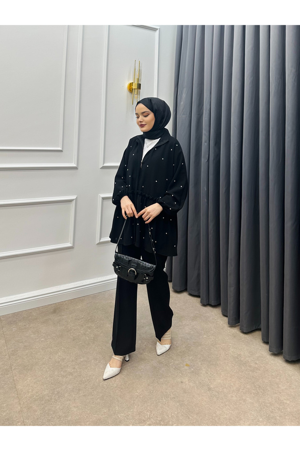 Stone Detailed DAMLA Suit Set