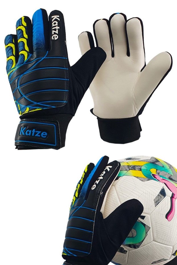 Pro Katz Goalkeeper Gloves Latex Goalkeeper Astroturf Gloves 5-6-7-8-9-10 Number Option