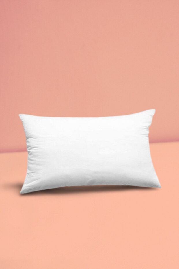 Rectangular Throw Pillow Pillow Inside Bead Fiber Waist Support Filling - 1