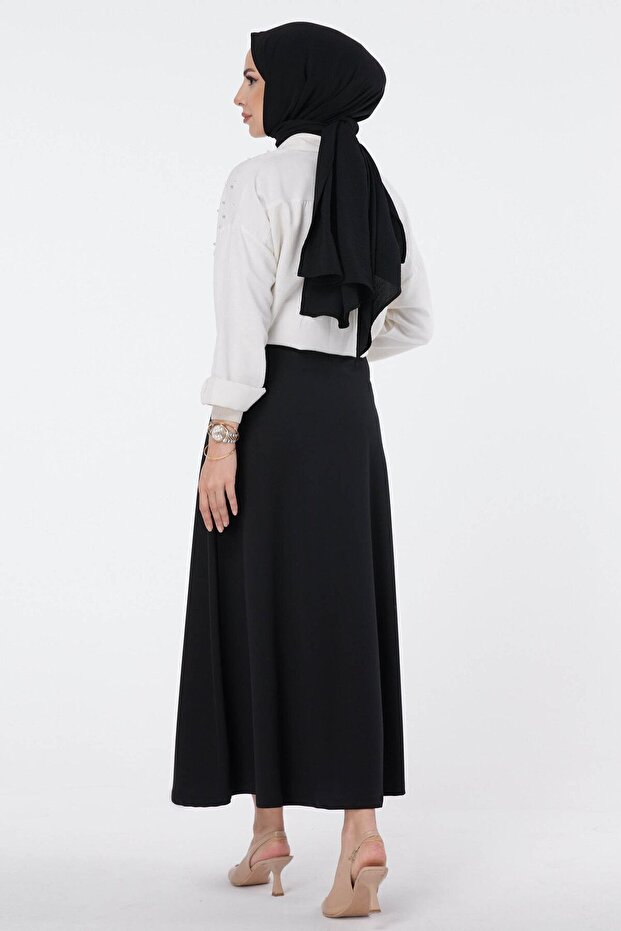 23643-ČERNÁ Sukně - 4