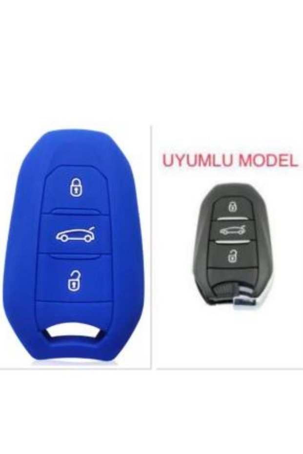 Peugeot 208 308 508 2008 3008 5008 Rifter Key Protector Case (Fold-less Keyless Start)