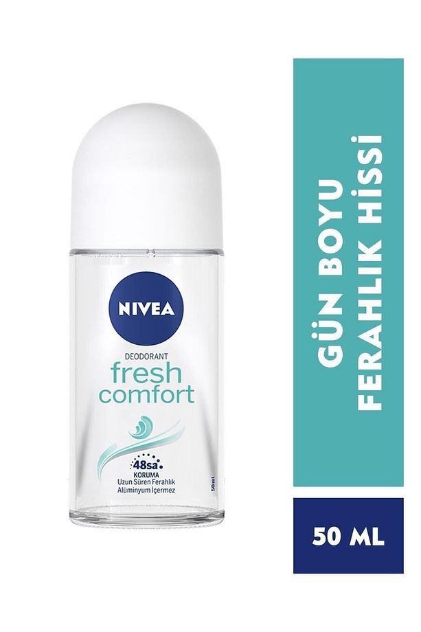 Kadın Roll On Deodorant Fresh Comfort 50ml,48 Saat Deodorant Koruması - 1