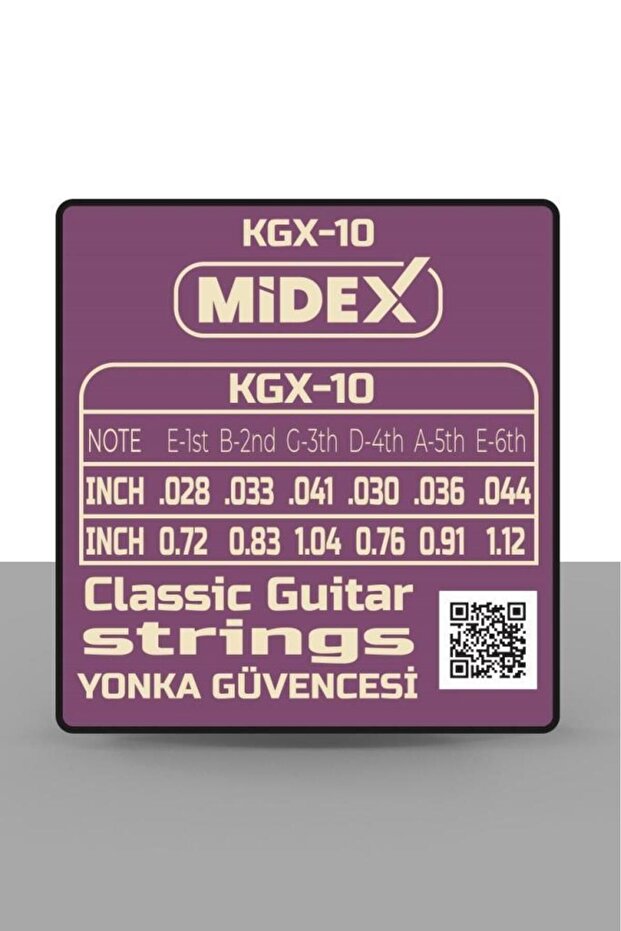 Kgx-10 Classic Guitar String and Plectrums Set - 2