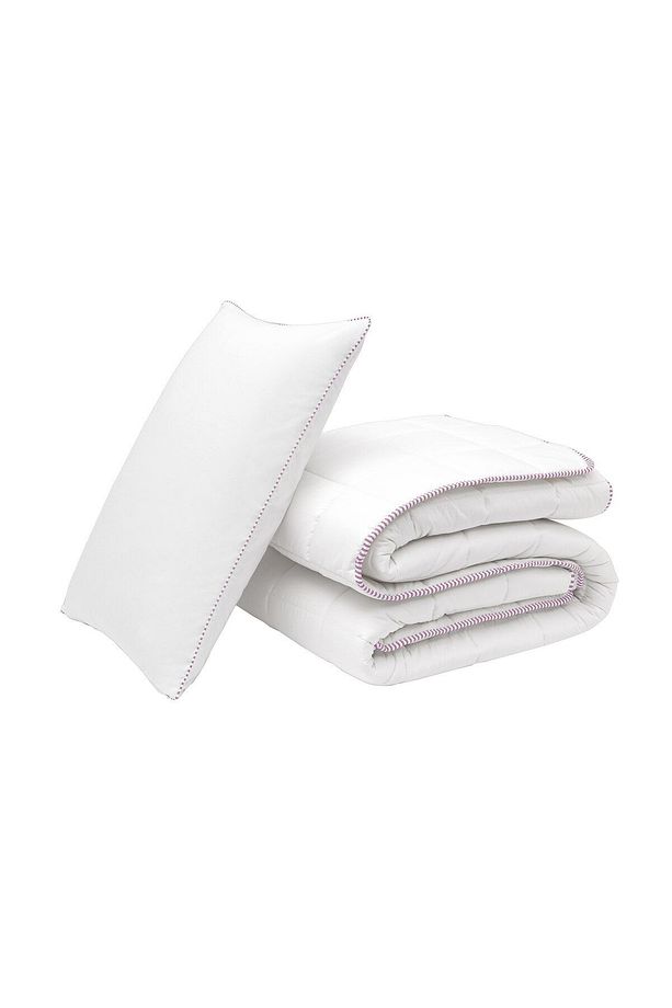Fluffy Tek Kişilik %100 Pamuk Kumaşlı Nefes Alabilir Nano Elyaflı Ergonomik Yorgan - 6