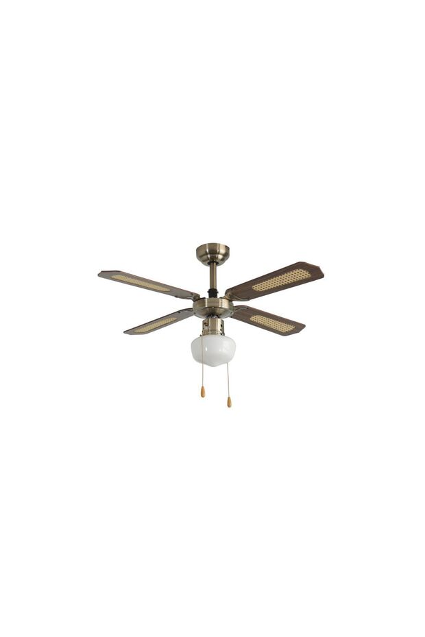 DLC POYRAZ TAVAN VANTİLATÖRÜ ANTİK 107CM - 3
