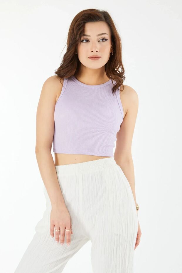 Kadın crop kısa