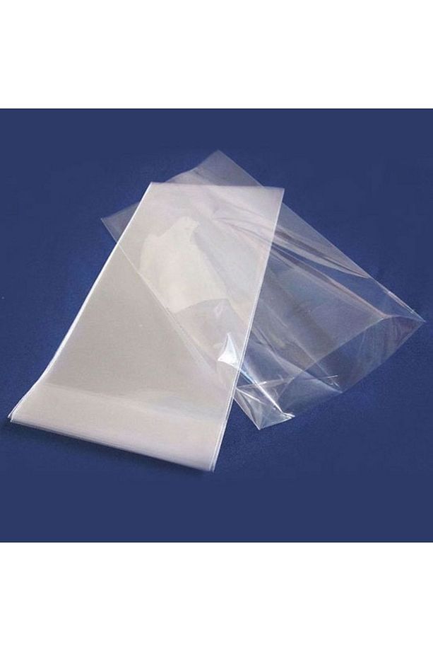 50 Adet Yüksek Kalite 15x30 Şeffaf Jelatin Poşet Bantsız Torba 15*30 Jelatin Poşet - 2