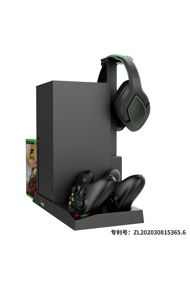 İpega XBOX Series X Multi Fonksiyonel Askılı Şarj İstasyonlu Soğutucu Stand ve 1400mAh Pilli Set - 3