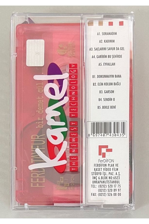 Ferdi Tayfur Bir Demet Gül Kaset (JELATİNİNDE SIFIR KASET) - 2