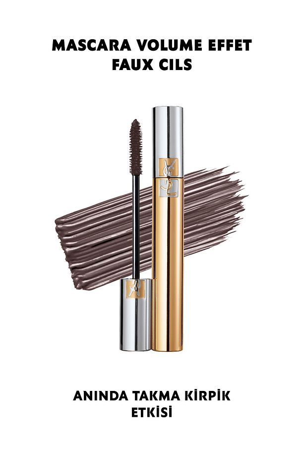 Mascara Volume Effet Faux Cils Takma Kirpik Etkisi Veren Maskara 02 - Brun Généreux 3365440096714 - 1