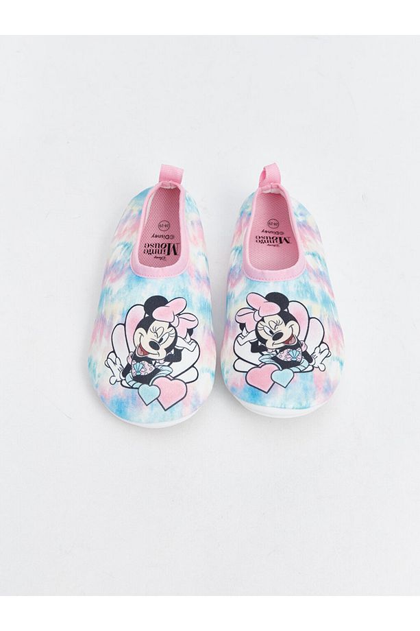 Minnie Mouse Baskılı Kız Çocuk Deniz Ayakkabısı - 3