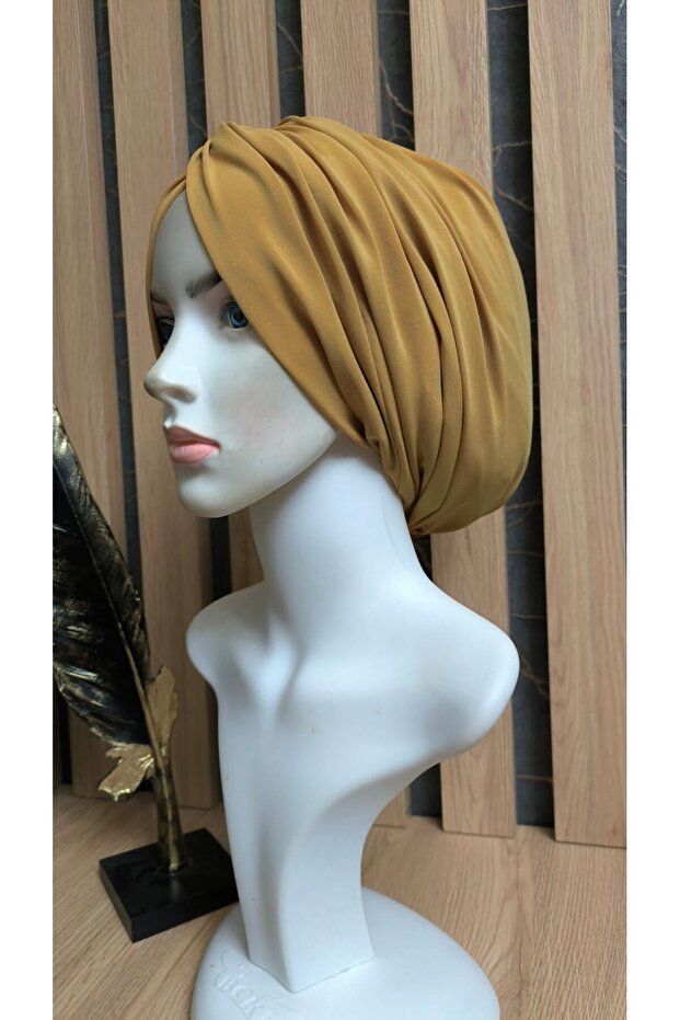 Hardal sarısı bone - 1