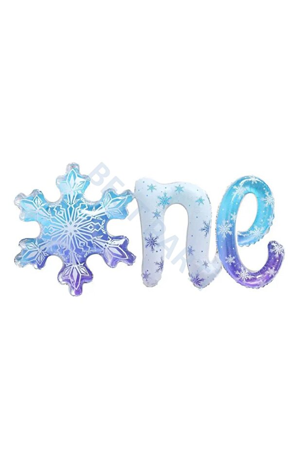 One Snowflake Foil Balloon 114X53 cm