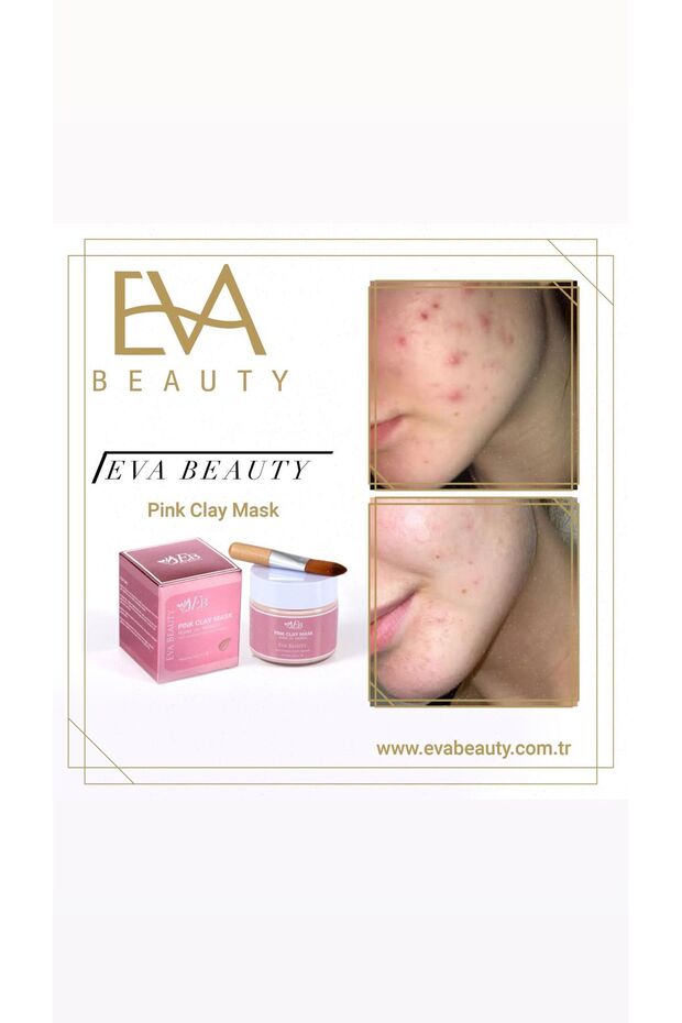 Eva Beauty Pink Clay Maske - 4