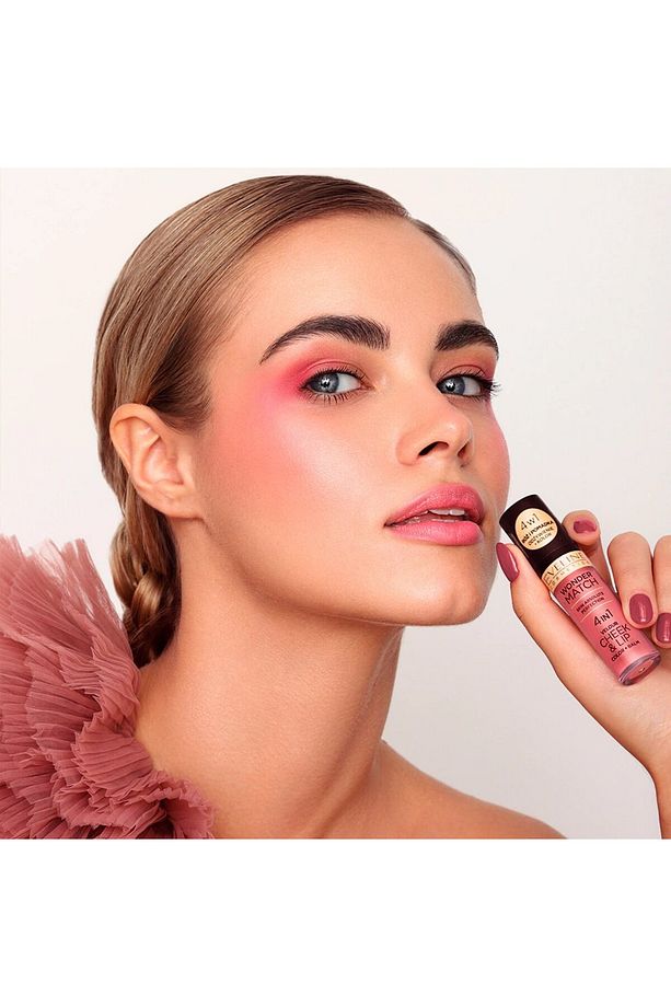 Wonder Match 4in1 Cheek&Lip Allık ve Sıvı Ruj bir arada No 5 4,5 ml - 5