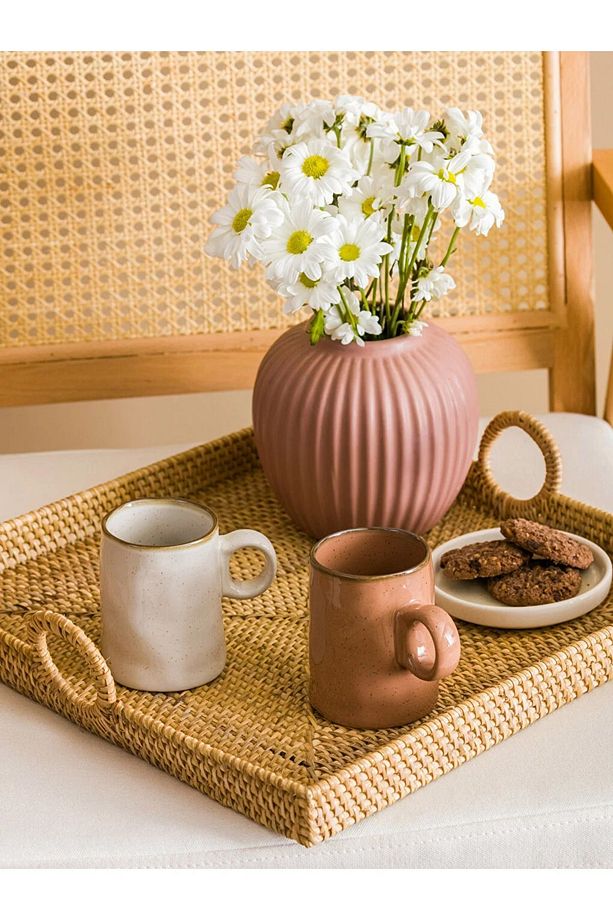 LCW HOME El Yapımı Seramik 2'li Kupa 355 Ml - 1