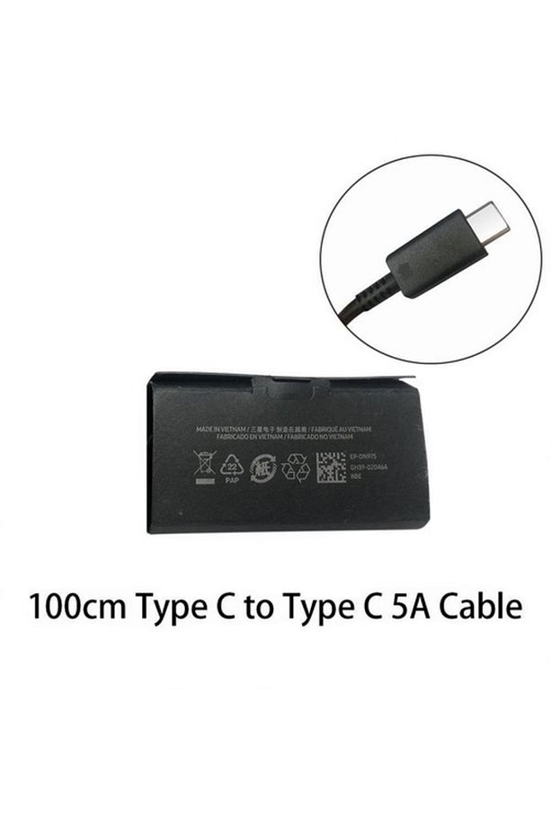 Samsung Galaxy Note 10+ Plus 25w Ve 45w Ep-dn975 5a Uyumlu Type C To Hızlı Şarj Ve Data Kablosu - 7