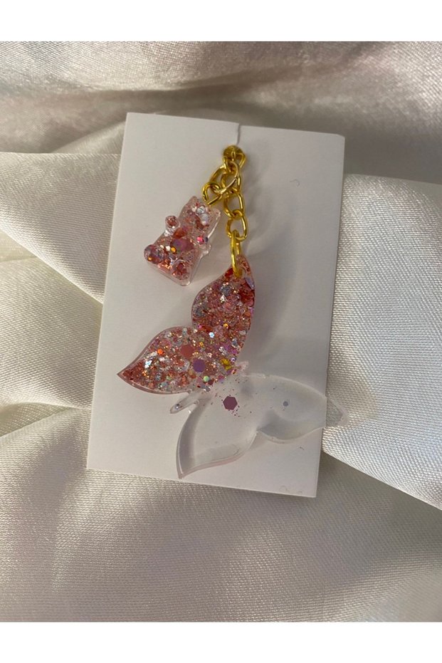 Butterfly keychain