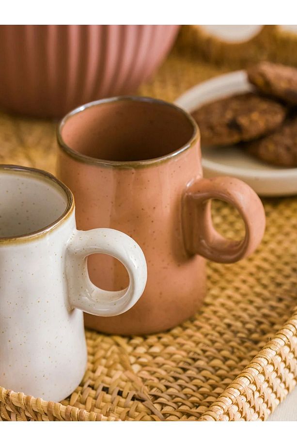 LCW HOME El Yapımı Seramik 2'li Kupa 355 Ml - 3
