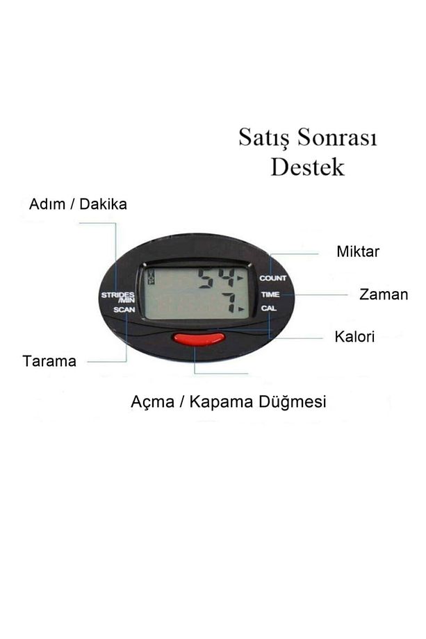 Stepper Egzersiz Aleti Adım Bandı Step Direnç Bandı Ve Lcd Ekranlı Adım Egzersiz - 4