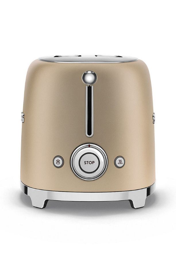 50'S Style Special Edition Mat Gold Kettle ve 1x2 Ekmek Kızartma Makinesi Seti - 6