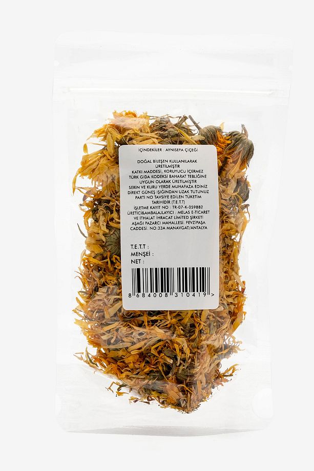 Aynısefa Çiçeği 20 gram ( Kurutulmuş ) Portakal Nergisi Çayı Calendula Officinalis Aynı Sefa Çiçek - 2