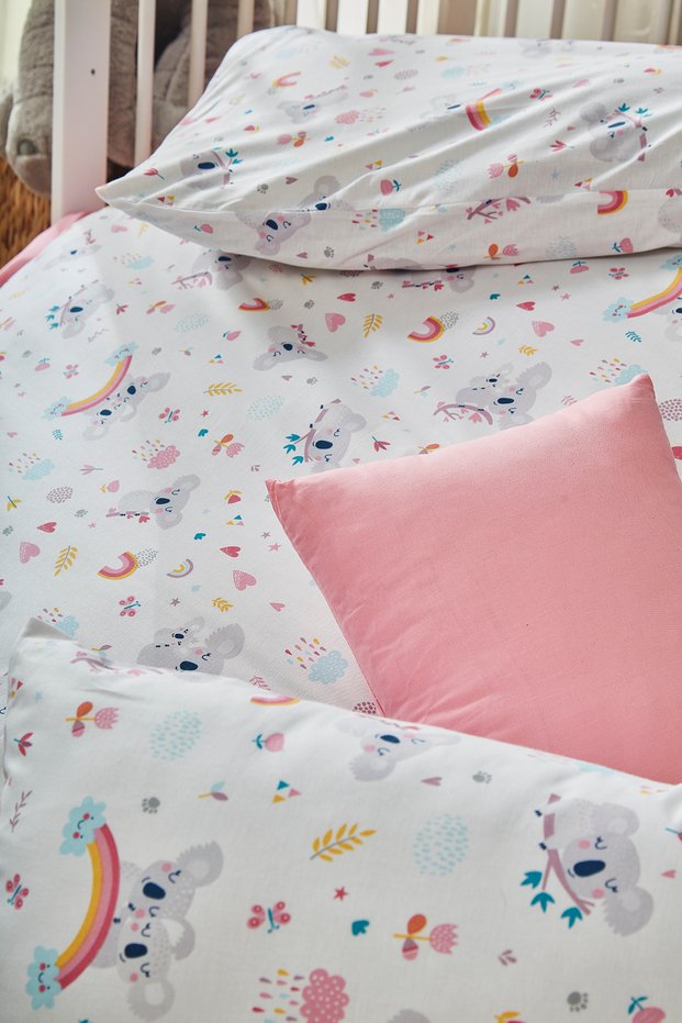 100% Organic Cotton Baby Duvet Cover Set (with Sheets)