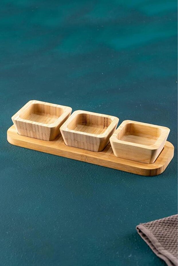 46 Bambu Standlı Kahvaltılık - 1