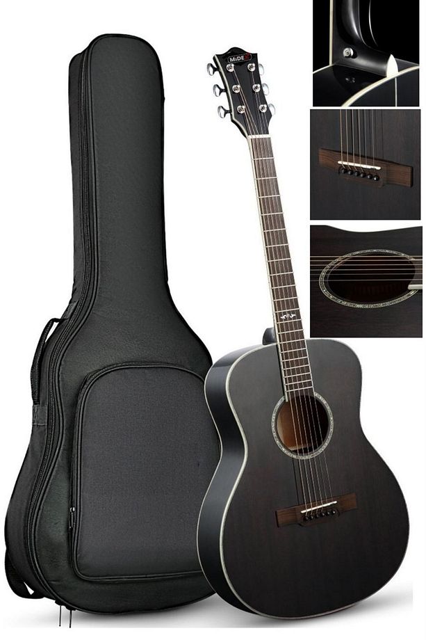 Xc-250bk Profesyonel akustik Gitar 4/4 Yetişkin Üst Segment (GİGBAG ÇANTA TUNER CAPO ASKI) - 3