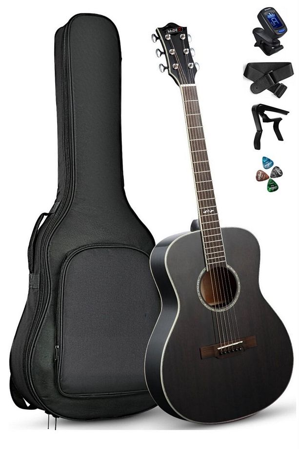 Xc-250bk Profesyonel akustik Gitar 4/4 Yetişkin Üst Segment (GİGBAG ÇANTA TUNER CAPO ASKI) - 1