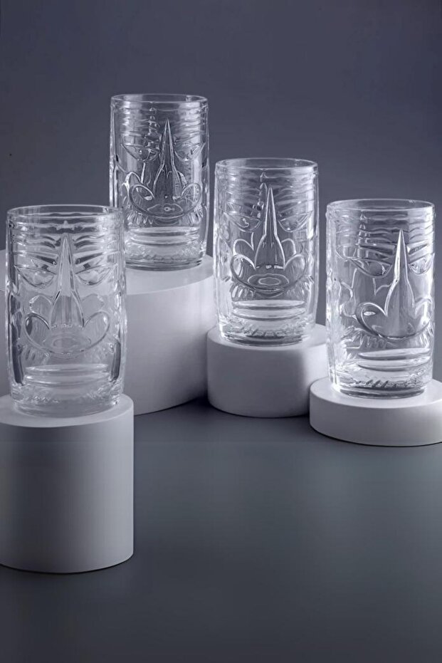 Tiki Sardinia 4'lü Meşrubat Bardak Takımı 460 ml - 1
