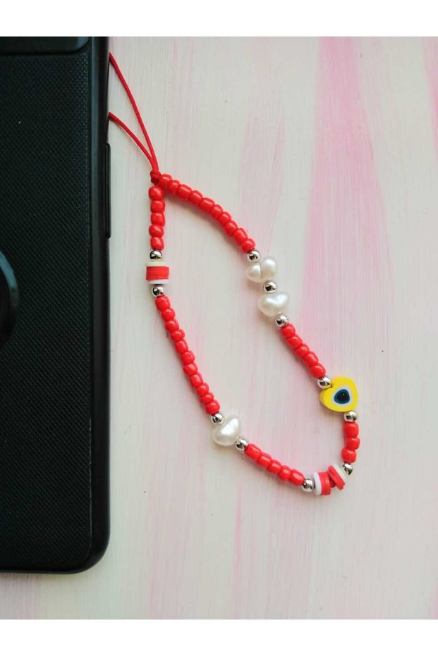 Charm Phone Charm Red Color Accessory
