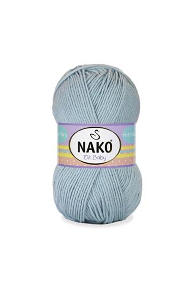 ( 5 Pieces ) Elite Baby 12408 Hand Knitted Threads Vest Cardigan Sweater Thread Baby Blanket Thread