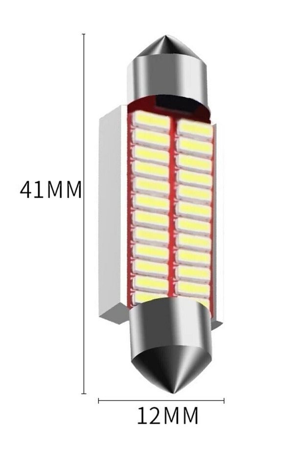 Sofit Led Canbus C5w Tavan Plaka Ampül 41mm 2 Adet - 2
