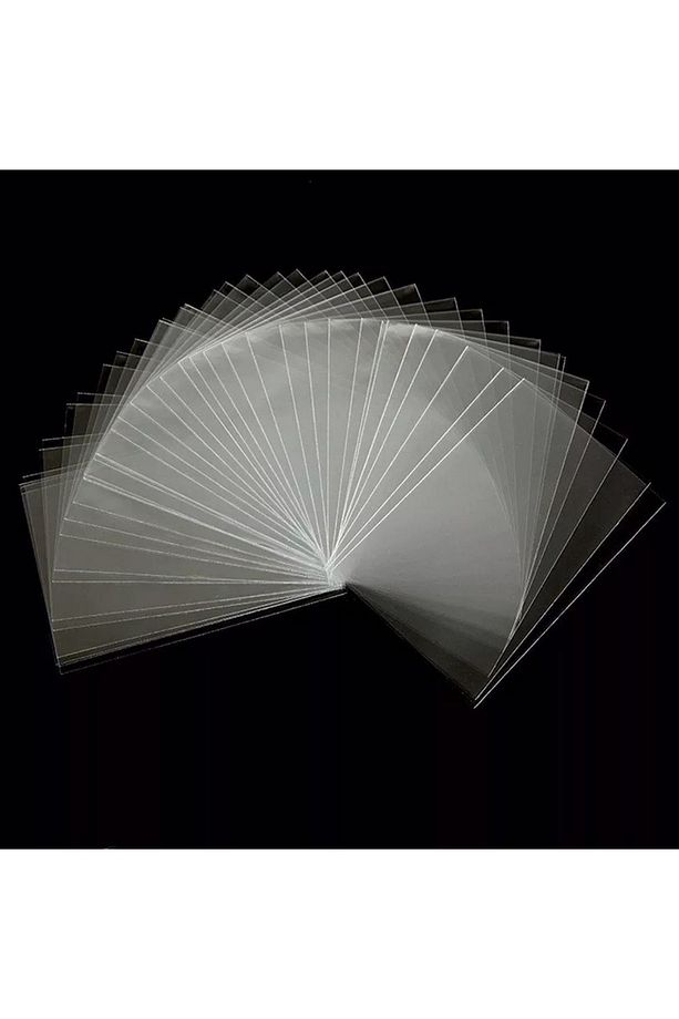 50 Adet Yüksek Kalite 15x30 Şeffaf Jelatin Poşet Bantsız Torba 15*30 Jelatin Poşet - 4