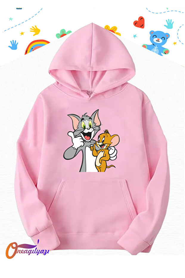 Tom and jerry children's sweatshirt hoodie